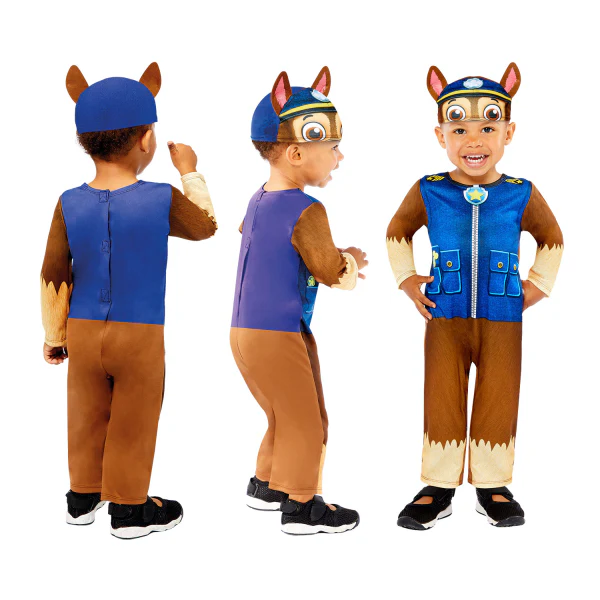 Paw Patrol Chase Baby Dressing Up Costume, 18-24 months - Image 4