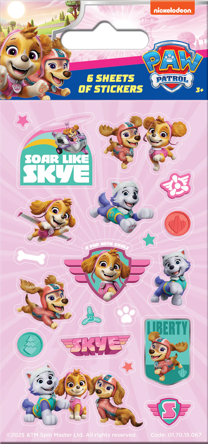 Paw Patrol Girls Power Party Sticker Pack - Image 2