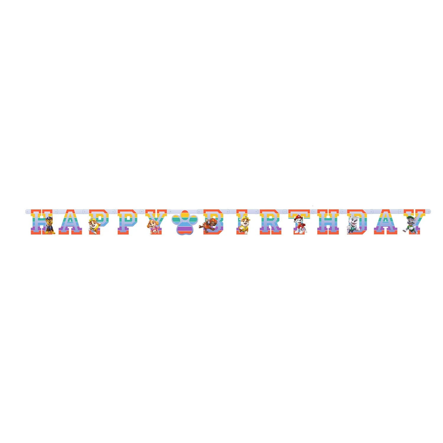 Paw Patrol Happy Birthday Party Banner - Image 2