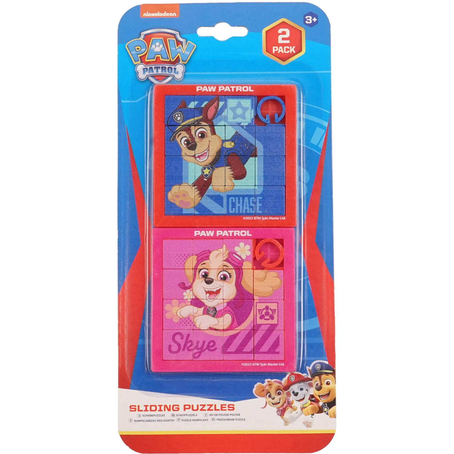 Paw Patrol Sliding Puzzles (Pack of 2)