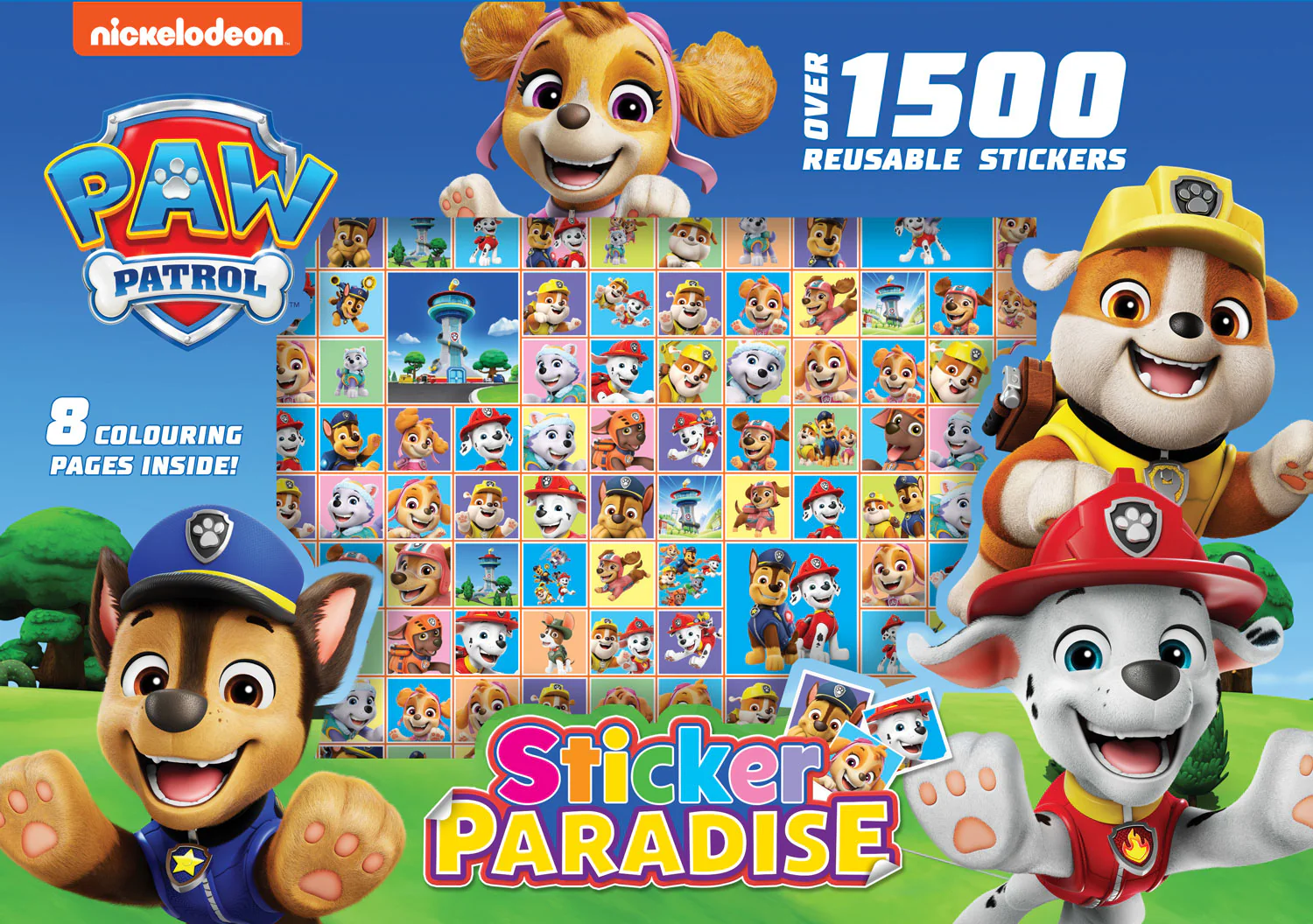 Paw Patrol Sticker Paradise Book - Over 1500 Reusable Stickers