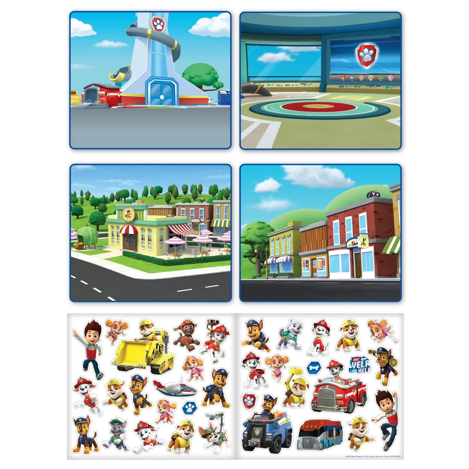 Paw Patrol Sticker Scene Activity Set - Image 3