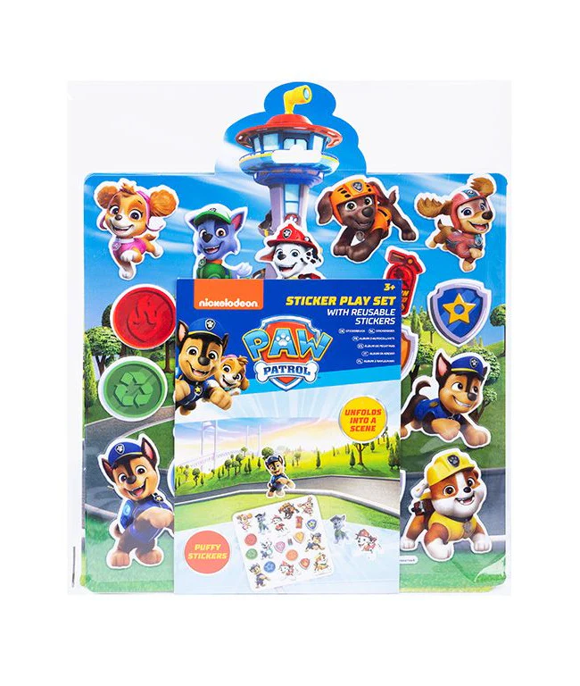 Paw Patrol Sticker Scene Play Set