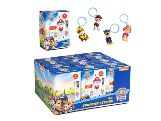 Paw Patrol Surprise Keyring - 4 Assorted Designs