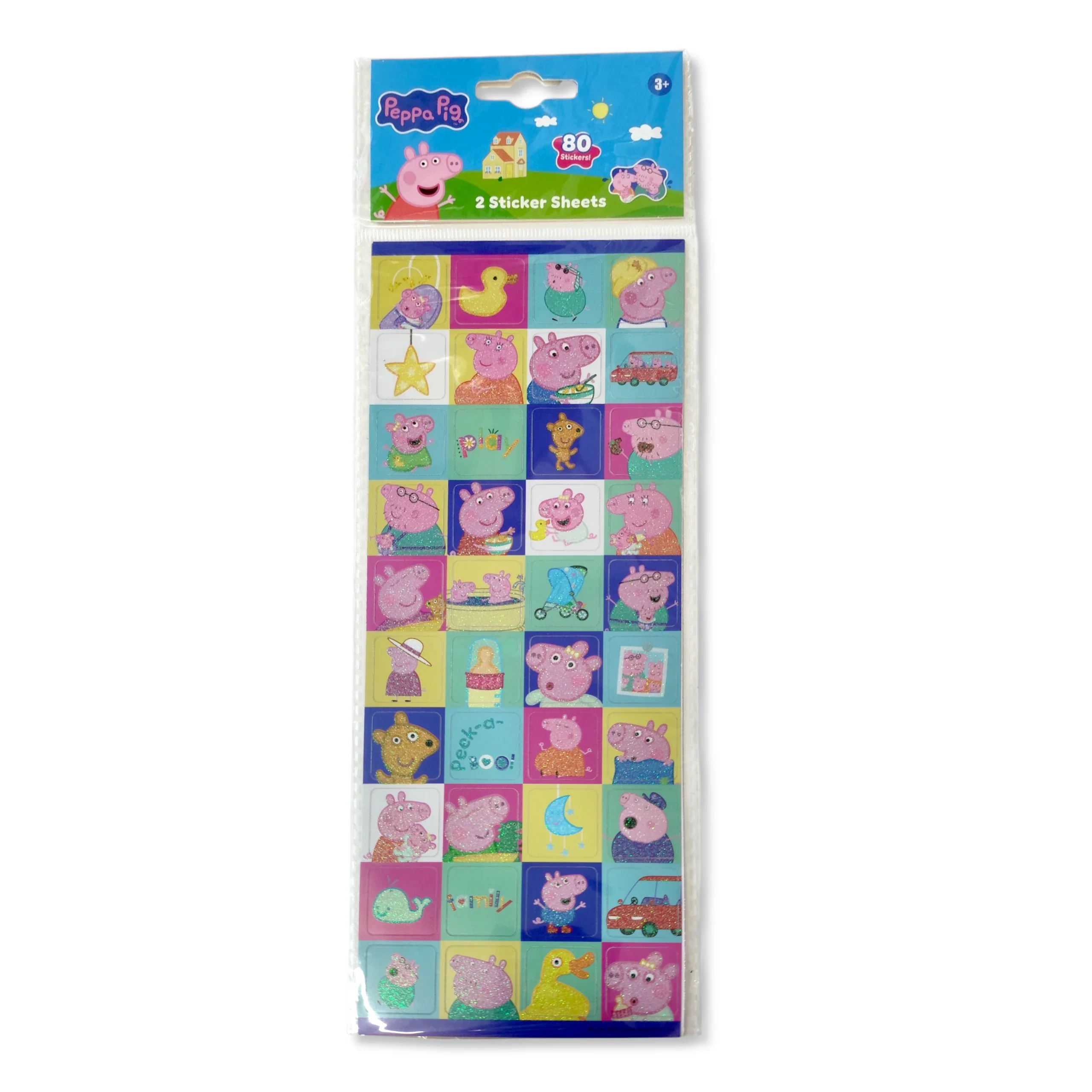 Peppa Pig 2 Glitter Sicker Sheets - Image 2