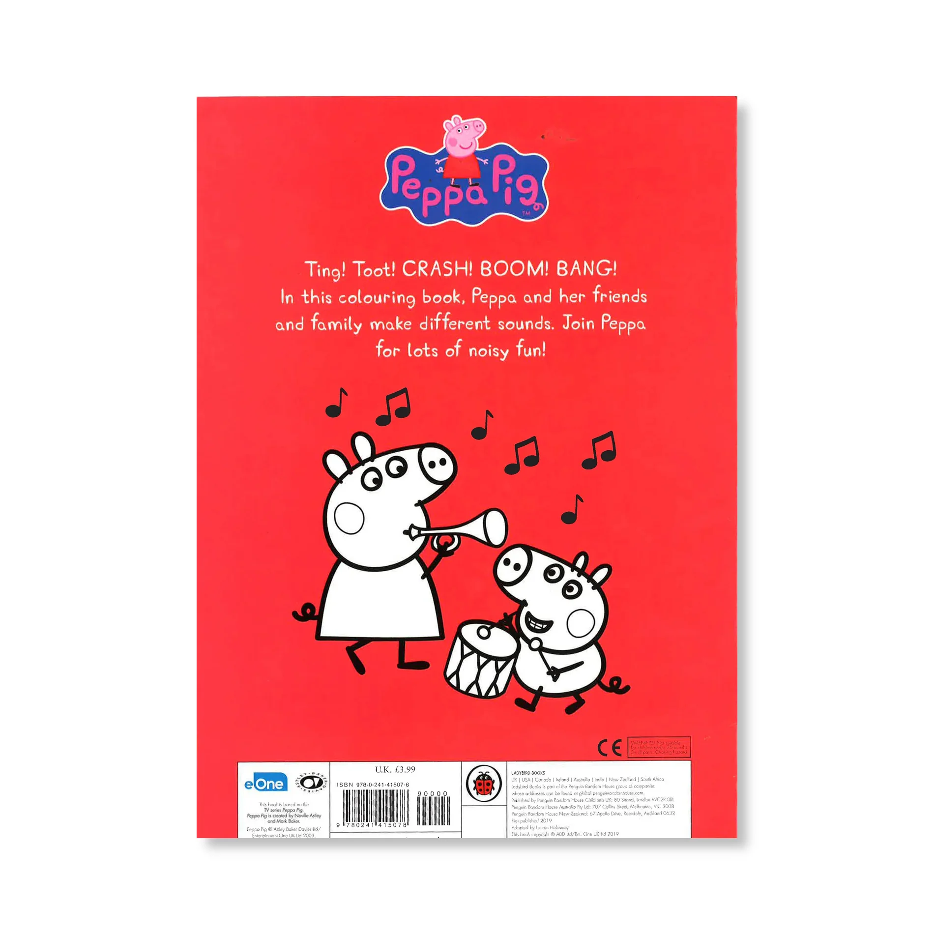 Peppa Pig - Bing Bong Bang Colouring Book - Image 5