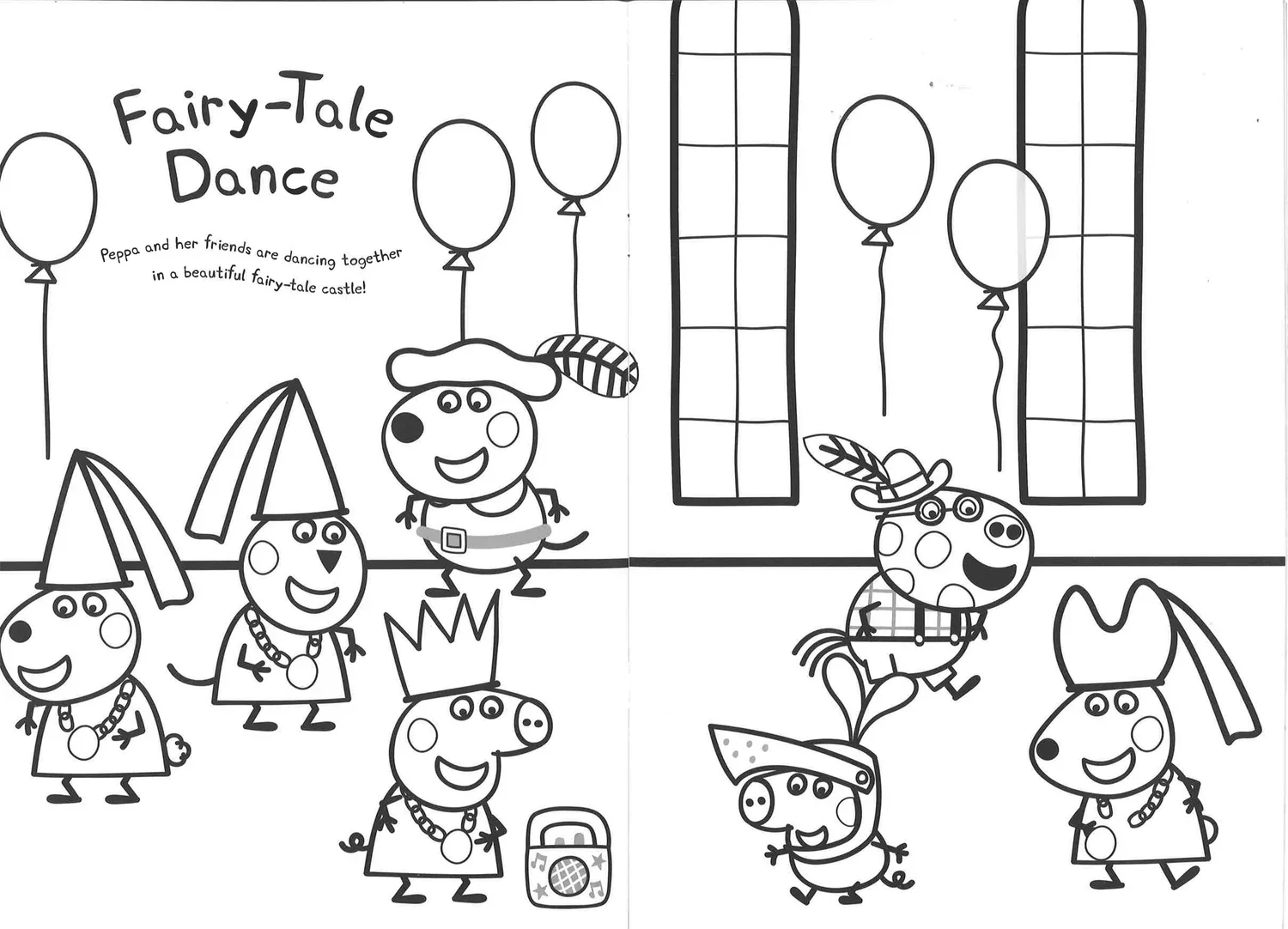 Peppa Pig Colourful Creatures Colouring Book - Image 2