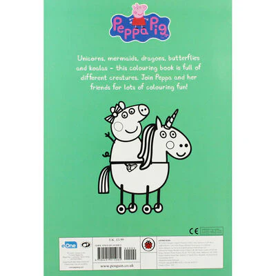 Peppa Pig Colourful Creatures Colouring Book - Image 3