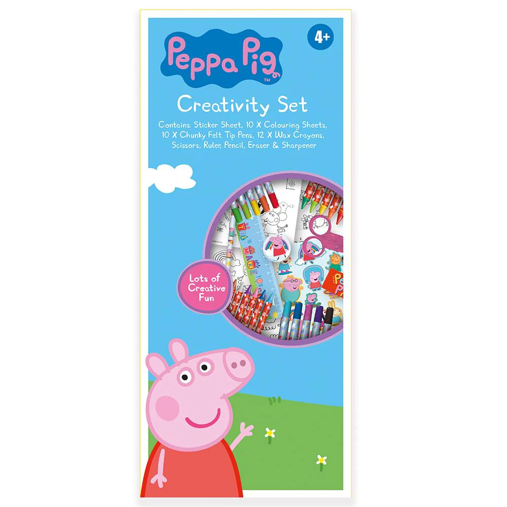Peppa Pig Creativity Colouring Set
