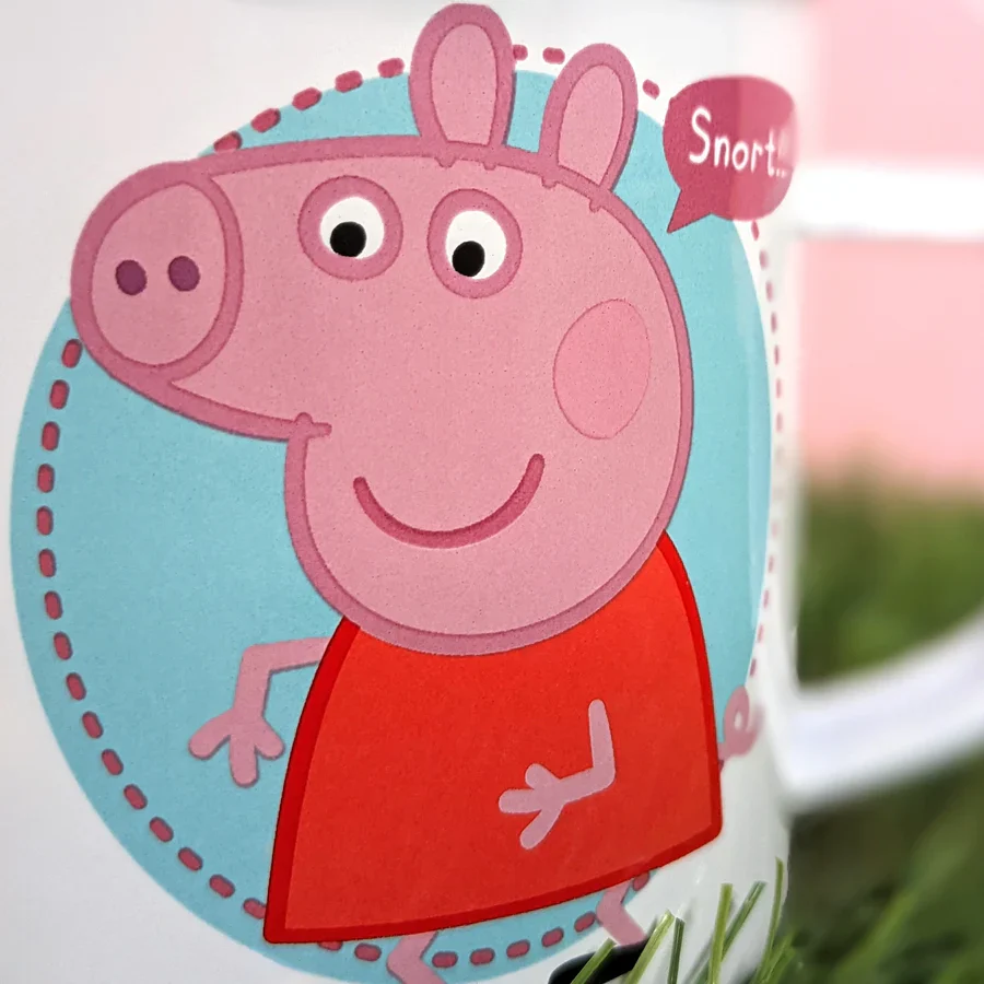 Peppa Pig Enamel Mug - Time To Party Design, - Image 3