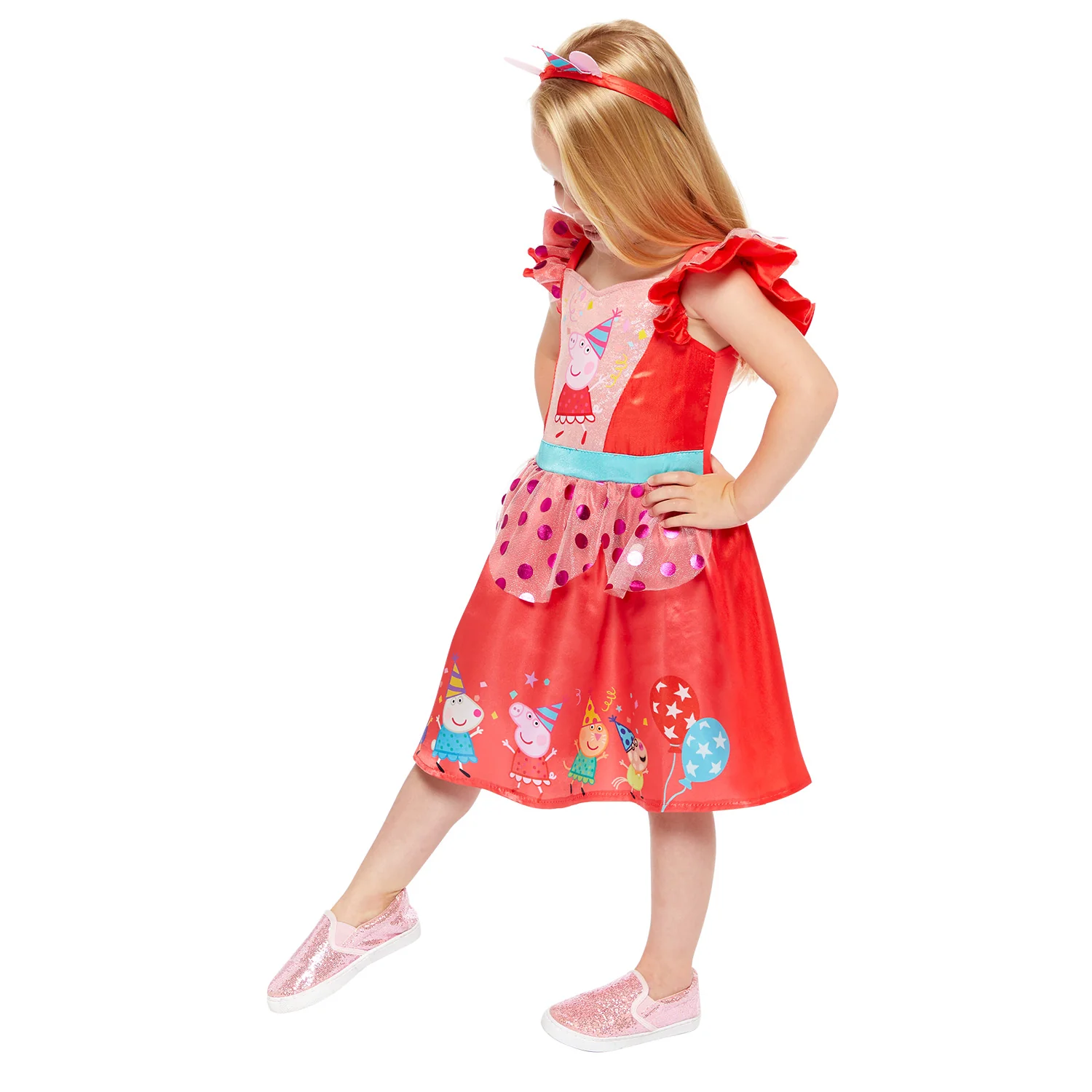 Peppa Pig Fancy Dressing Up Costume - Image 3
