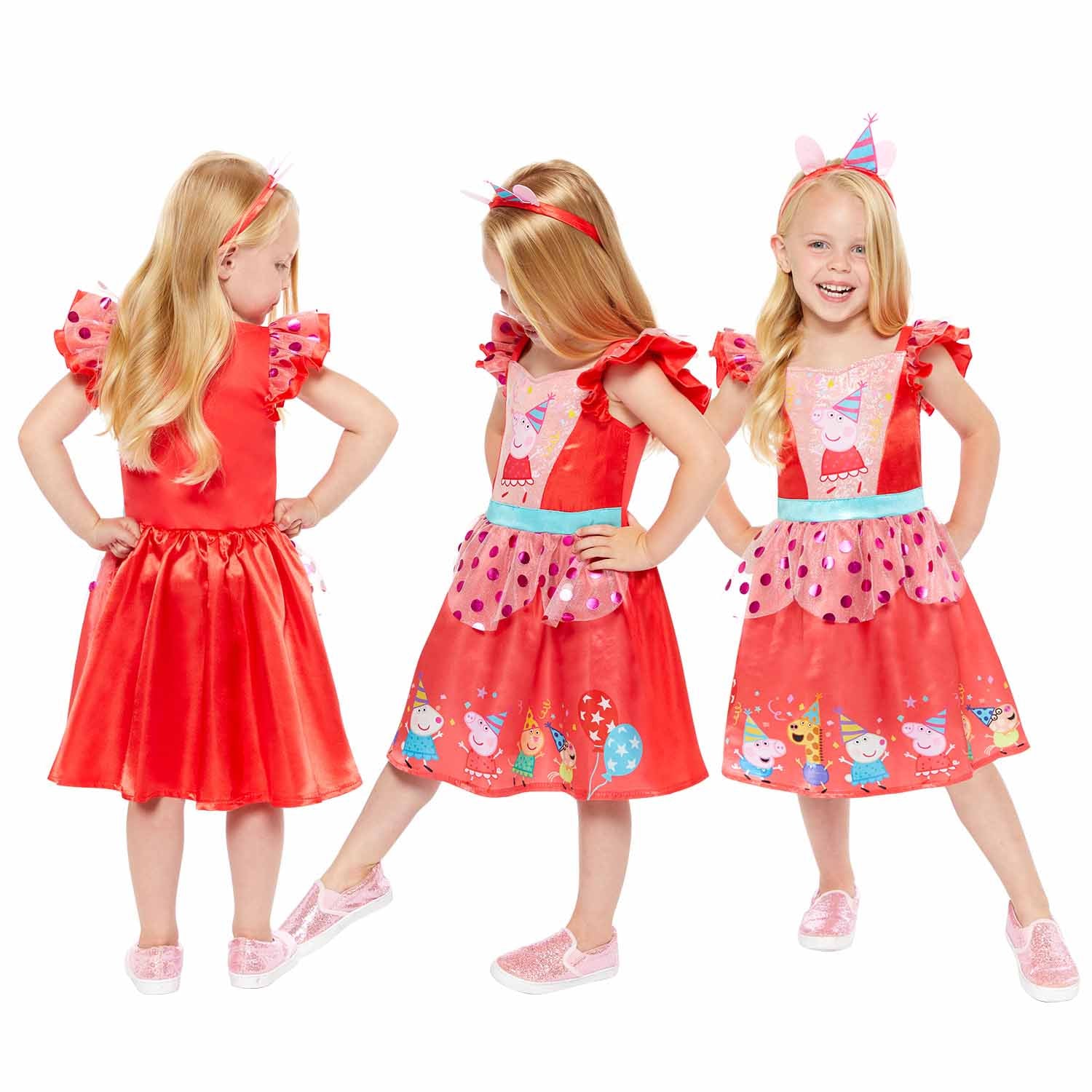 Peppa Pig Fancy Dressing Up Costume - Image 5
