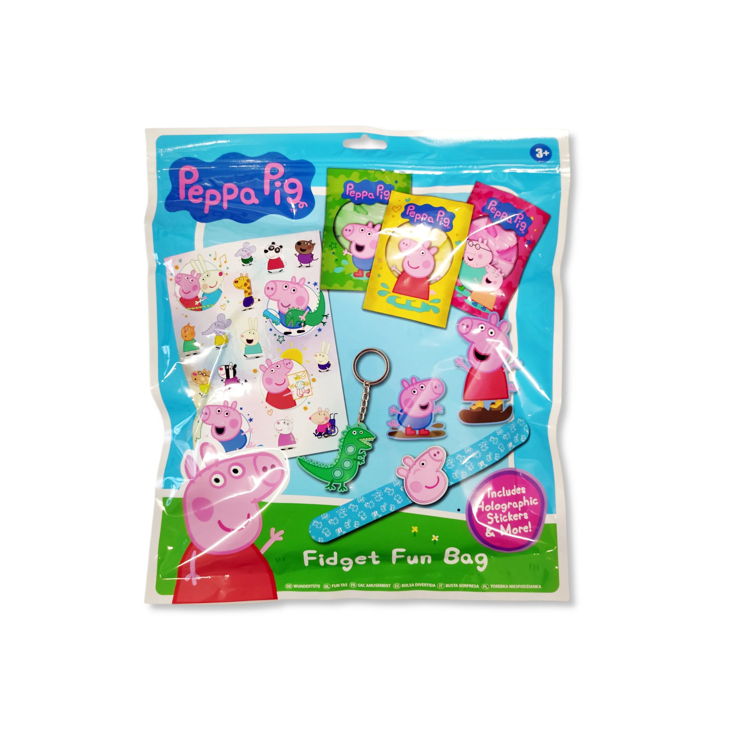 Peppa Pig Fidget Fun Bag with Toys & Stickers