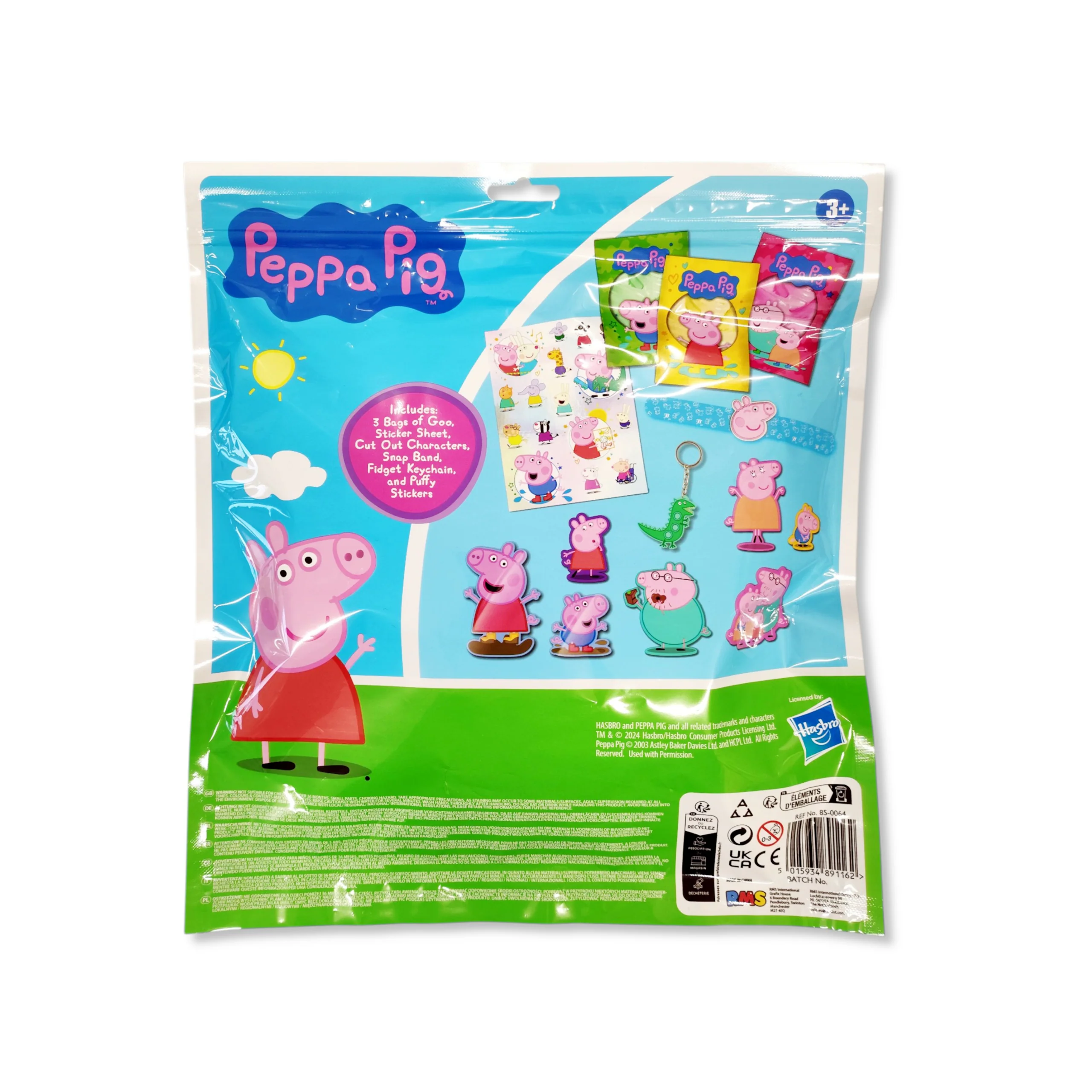 Peppa Pig Fidget Fun Bag with Toys & Stickers - Image 2