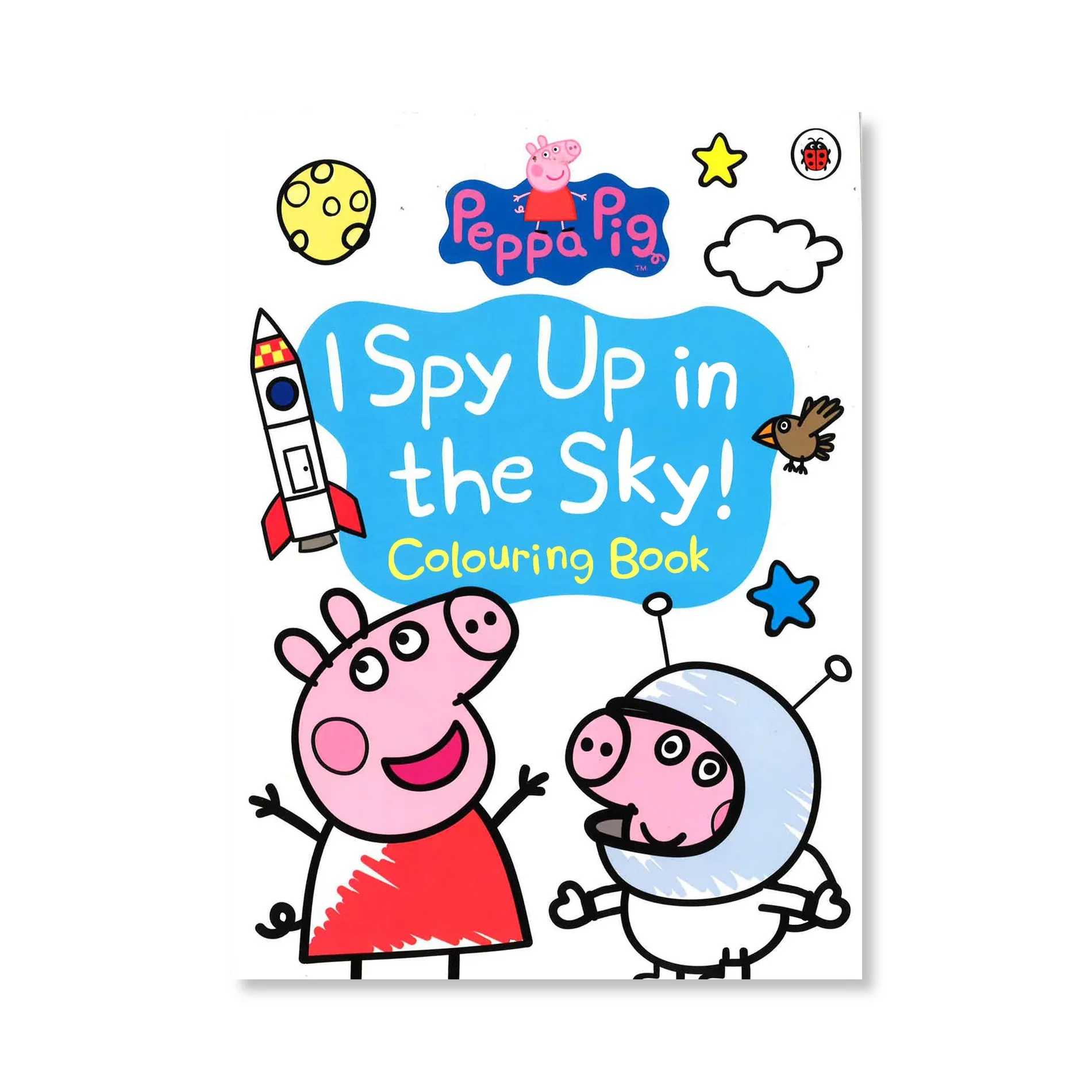 Peppa Pig - I Spy Up In The Sky Colouring Book