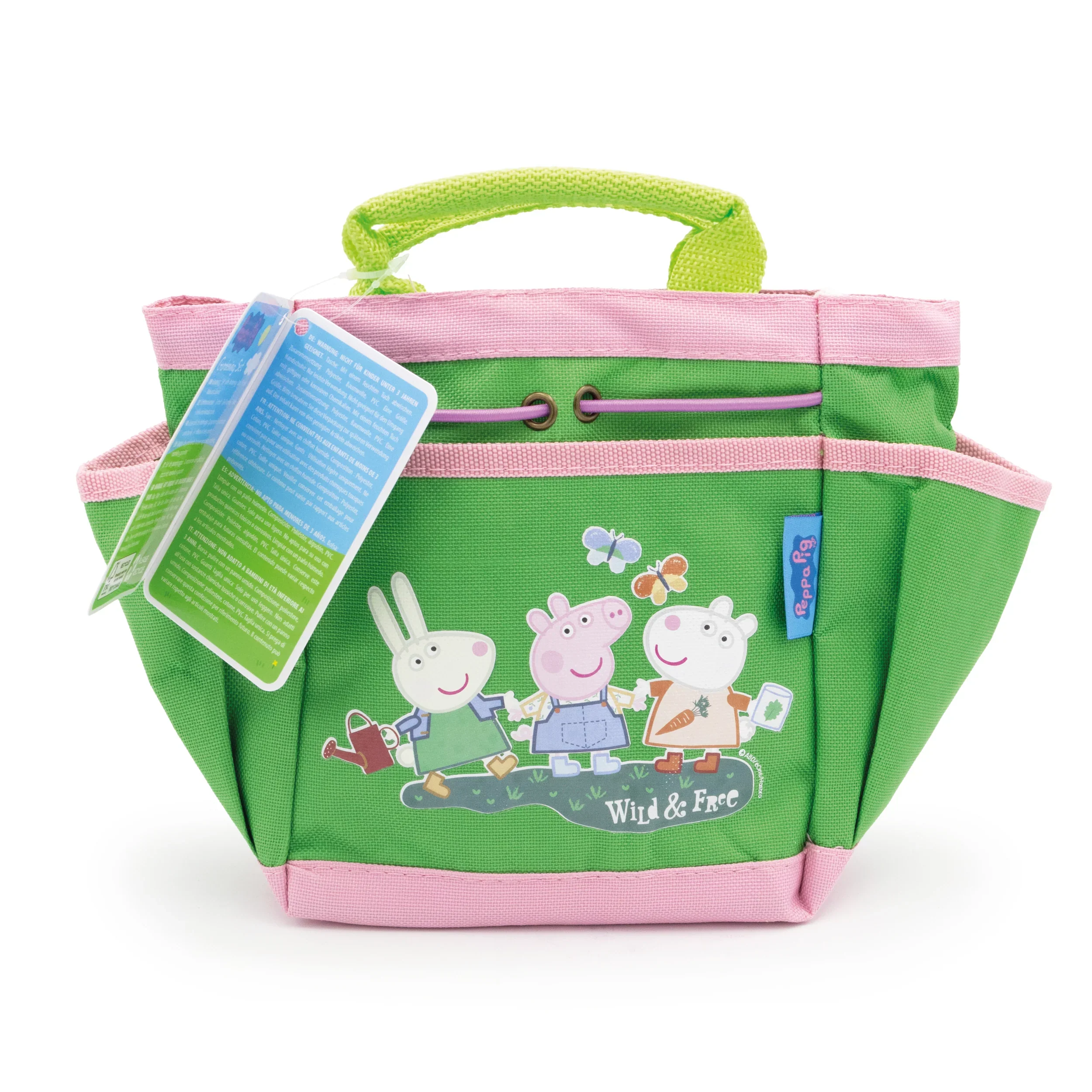 Peppa Pig Kids Gardening Set – 5 Piece Garden Tools with Gloves, Watering Can & Carry Bag – Outdoor Play for Children - Image 5
