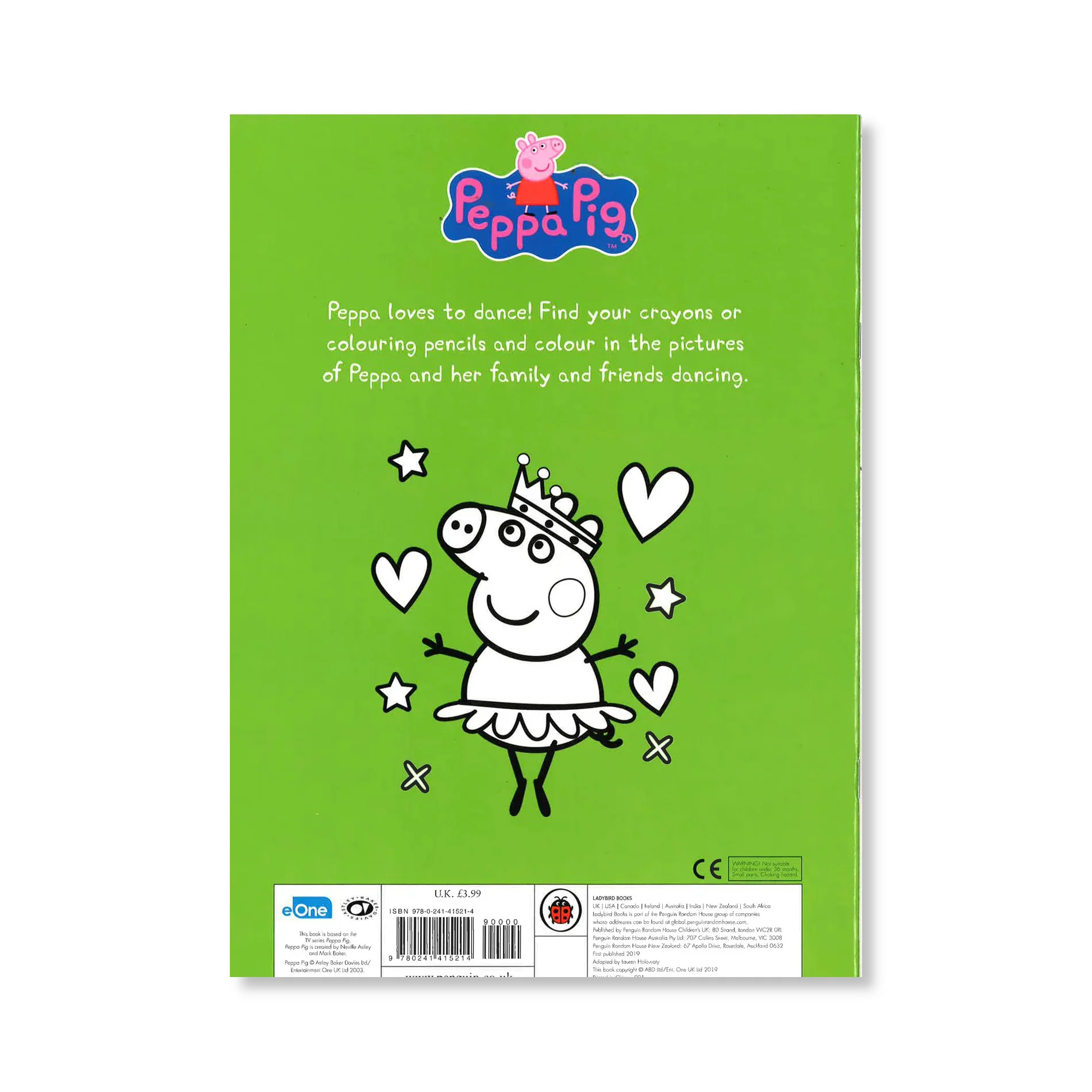 Peppa Pig - Let's Dance - Colouring Book - Image 5