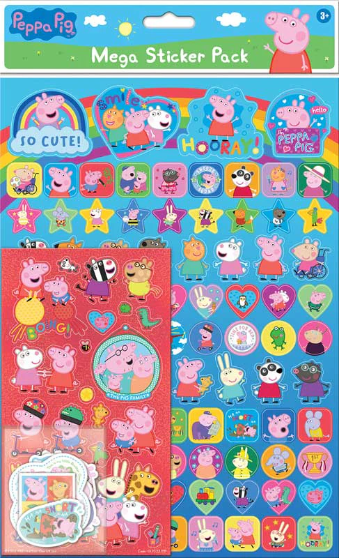 Peppa Pig Mega Sticker Pack 1