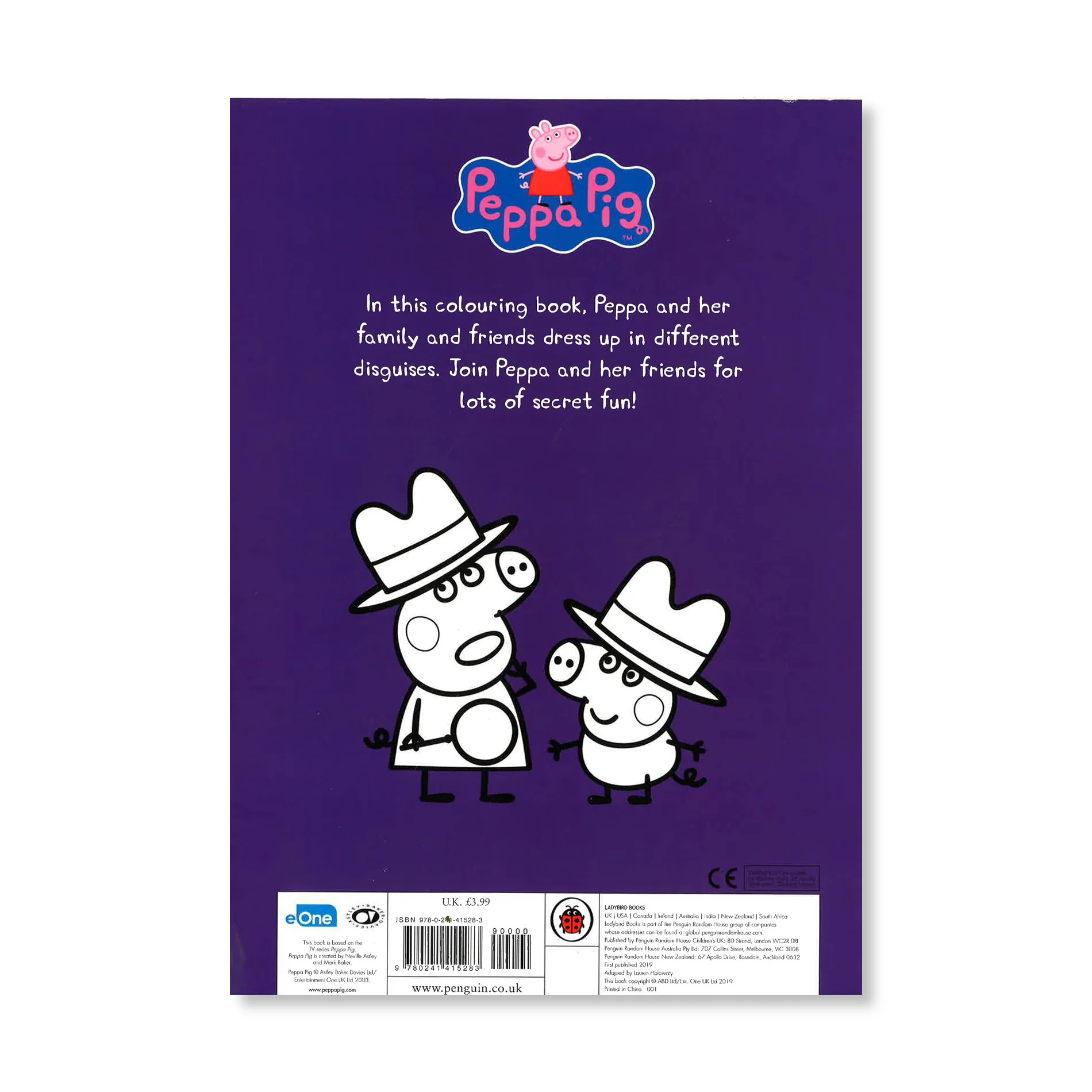 Peppa Pig - Secret Disguises - Colouring Book - Image 5