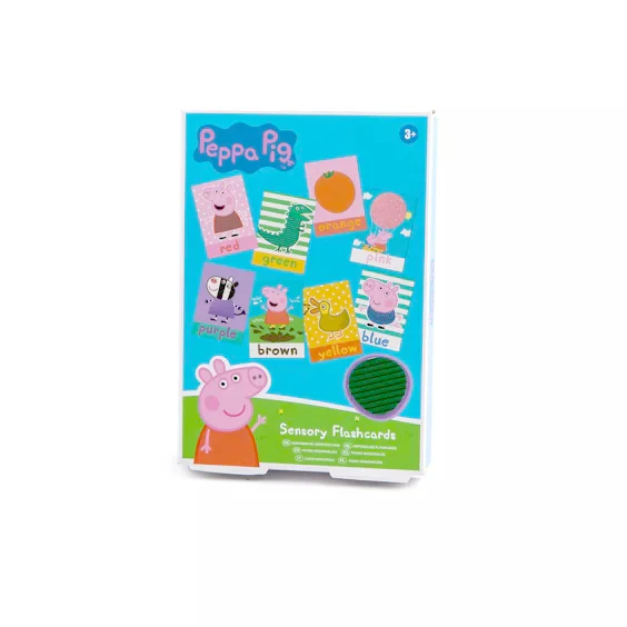 Peppa Pig Sensory Flash Cards, 8 Textures