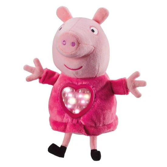 Peppa Pig Sleepover Peppa Cuddly Interactive Bedtime Toy - Image 4