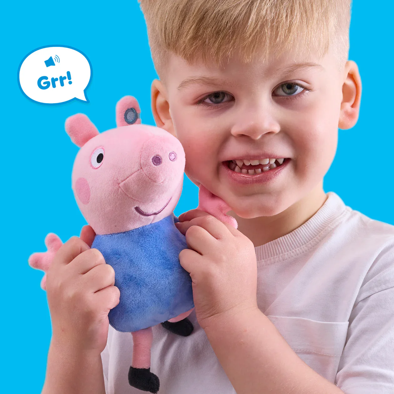 Peppa Pig Talking George Soft Toy - Image 3