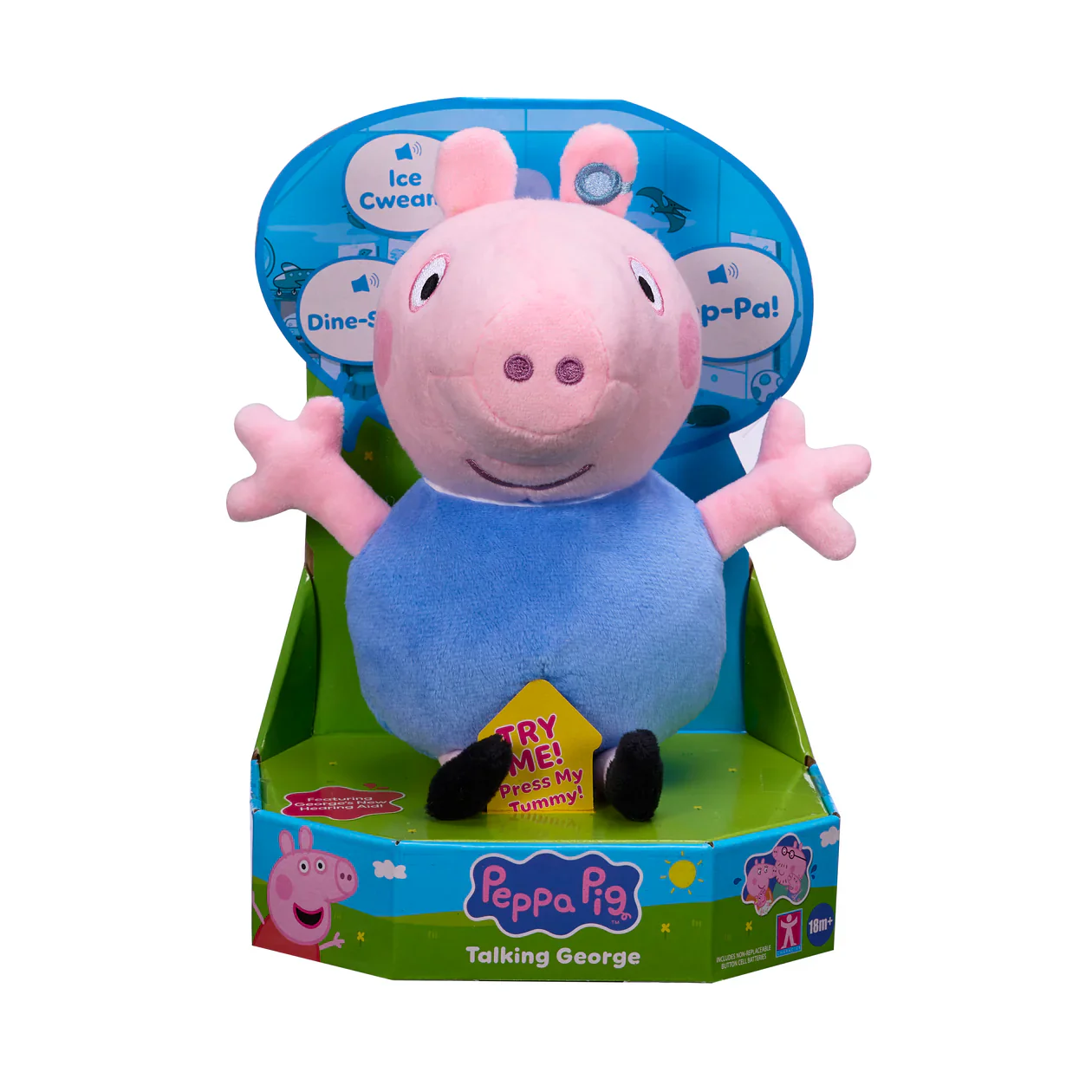 Peppa Pig Talking George Soft Toy - Image 6