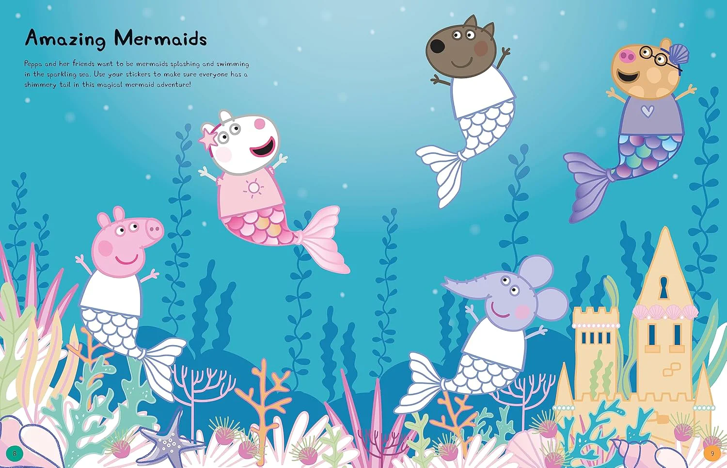 Peppa's Magical Dress-Up Sticker Book - Image 3