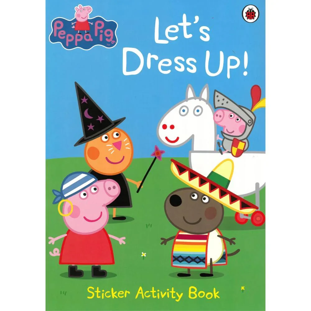 Peppa's Pig Let's Dress Up Sticker Book
