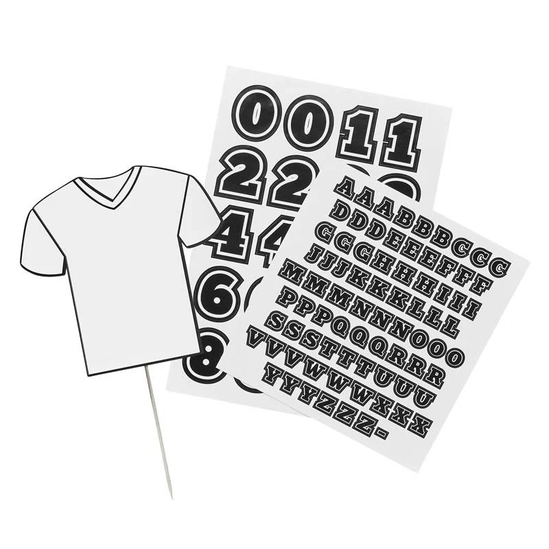 Personalisable Football Shirt Cake Topper - Image 2