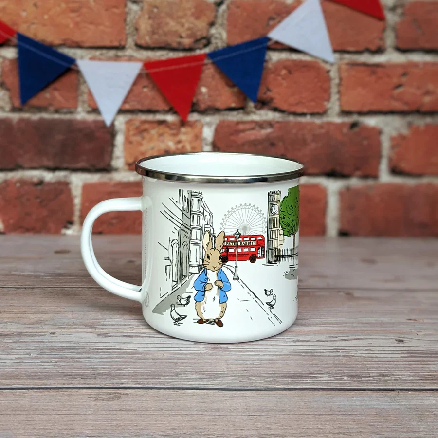 Peter Rabbit Enamel Mug - Image 2