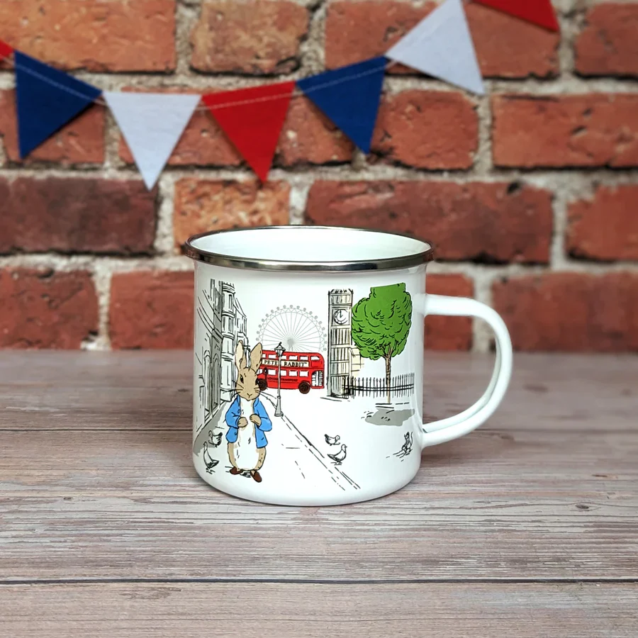 Peter Rabbit Enamel Mug - Image 3