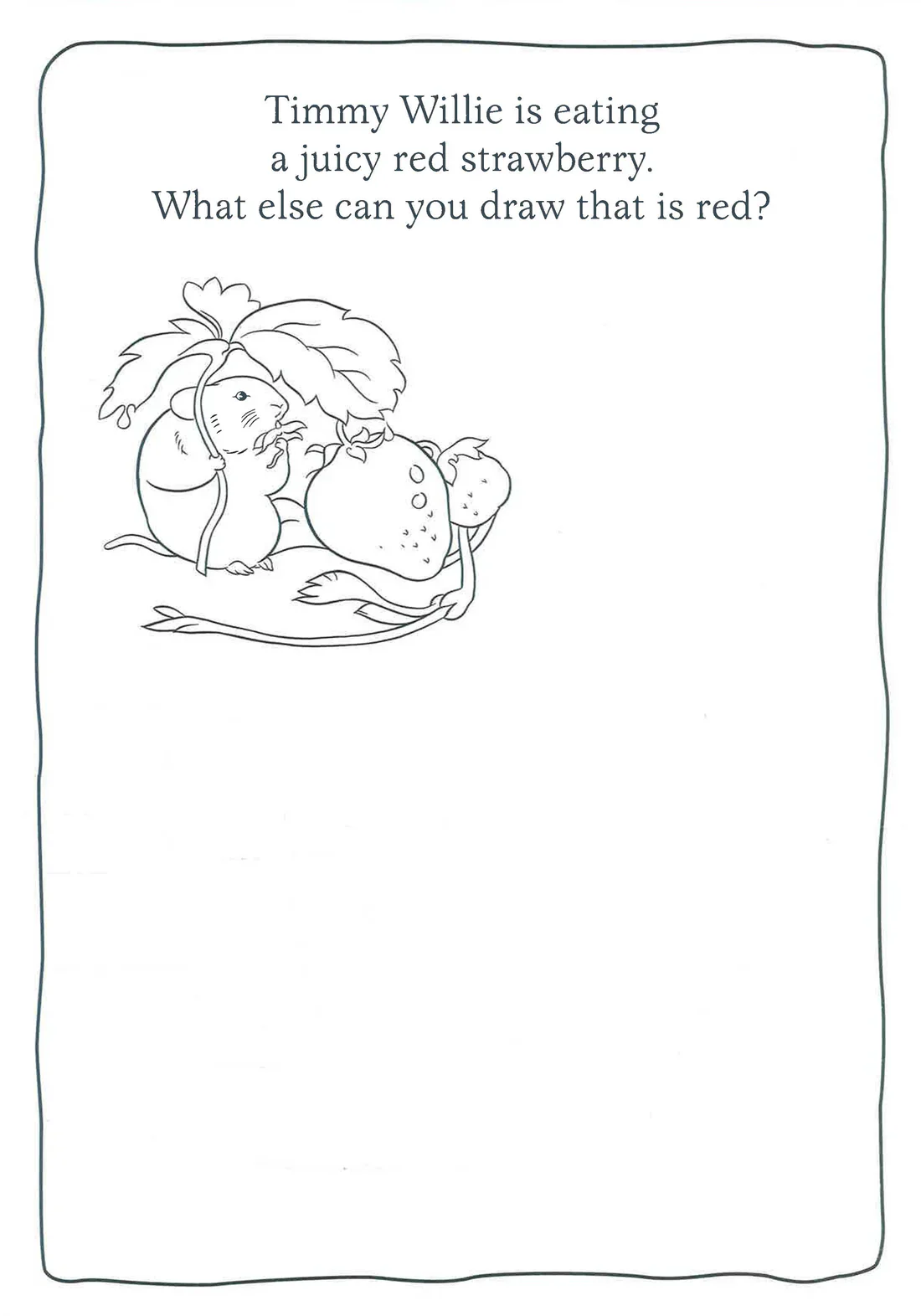 Peter Rabbit Favourite Foods Colour And Doodle Book A4 - Image 3