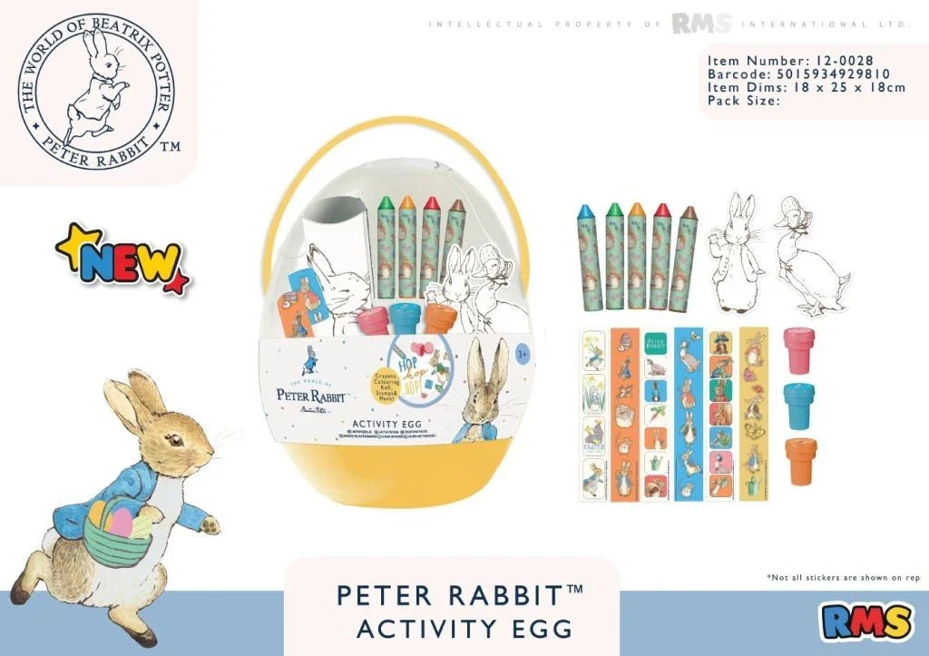 Peter Rabbit Giant Easter Egg Activity Set - Image 4