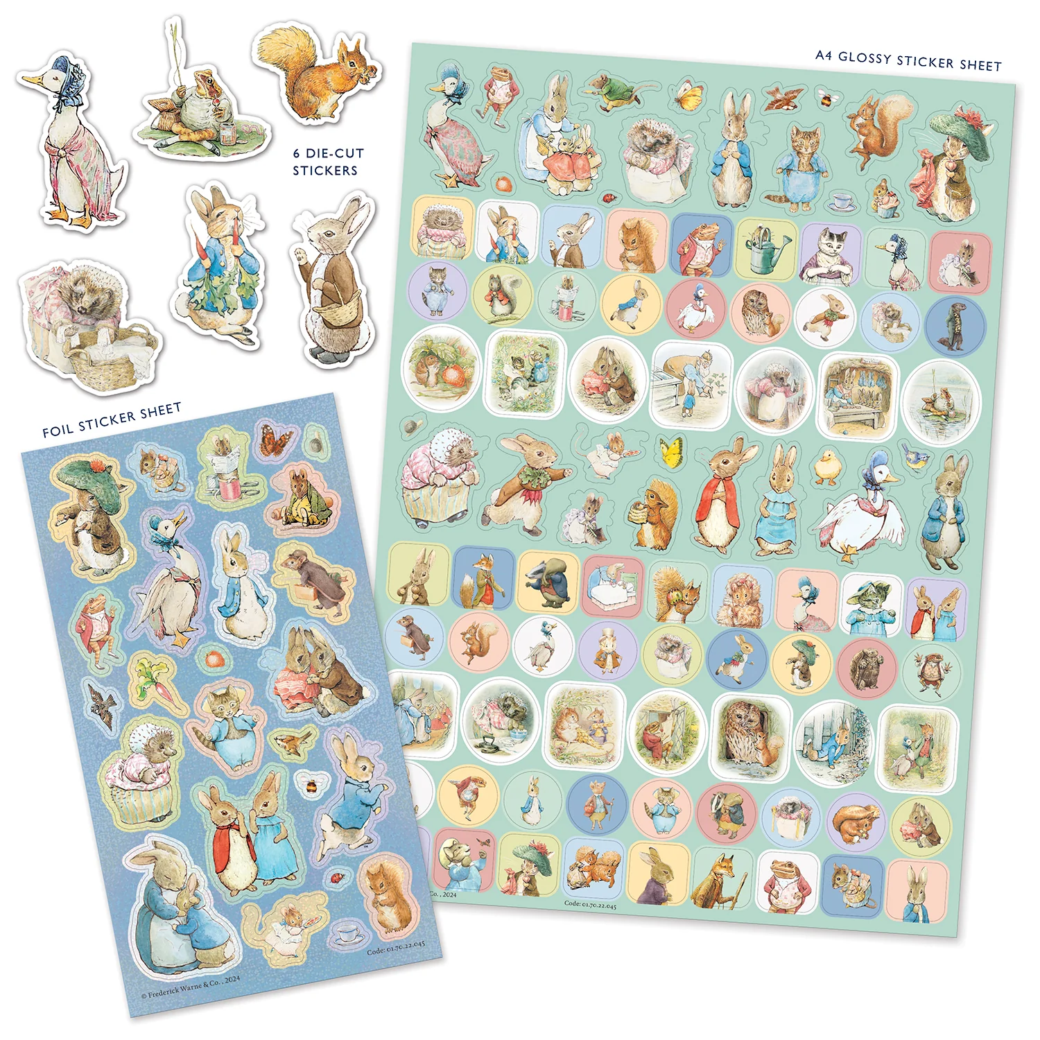 Peter Rabbit Mega Sticker Pack (Reusable)