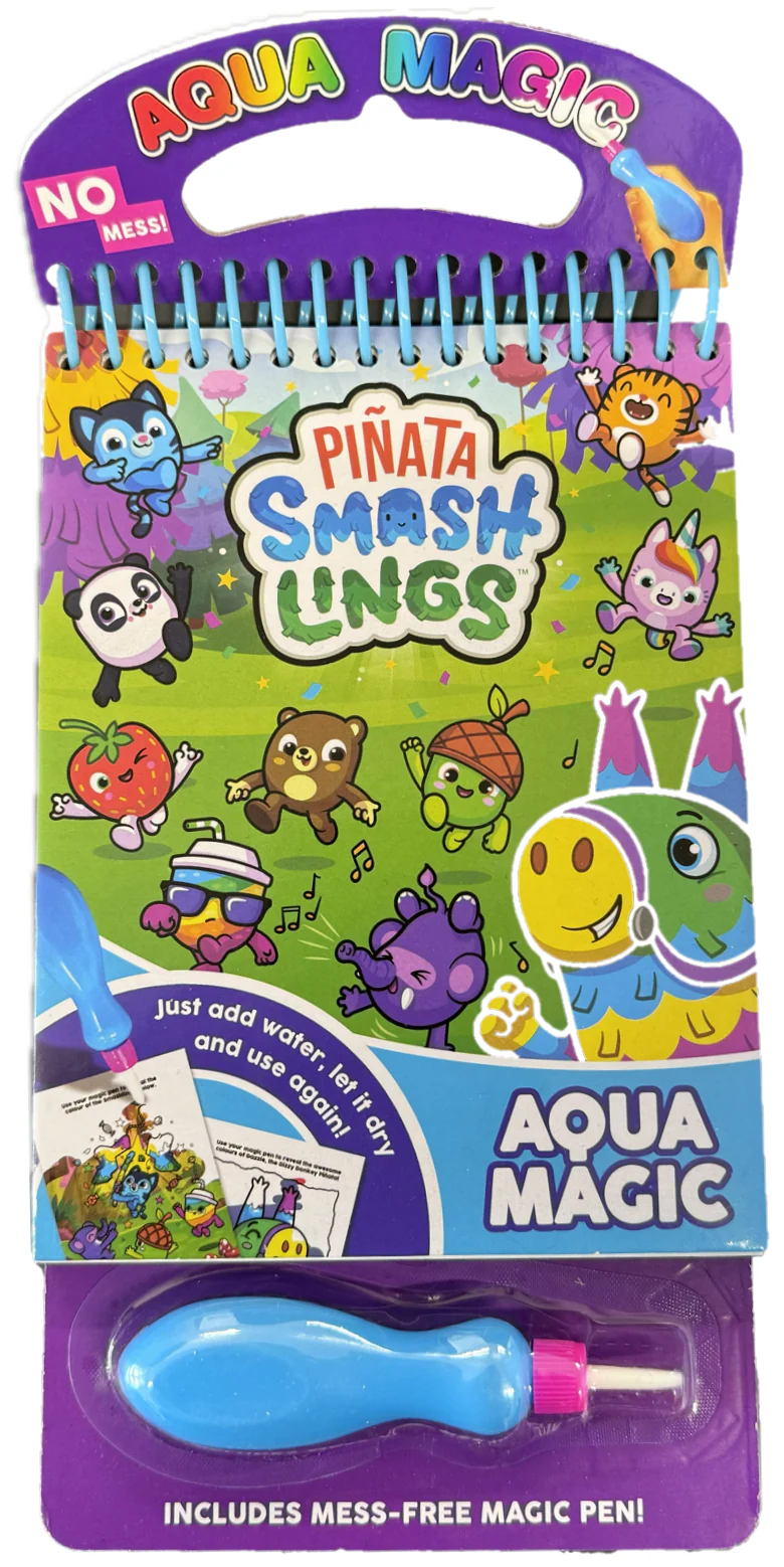Pinata Smashlings Aqua Magic Colouring Book