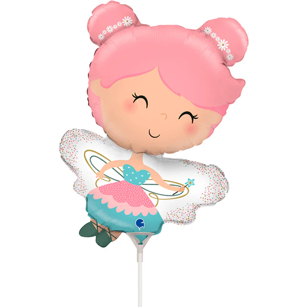 Pink Fairy Air Mini Shape Balloon 35cm