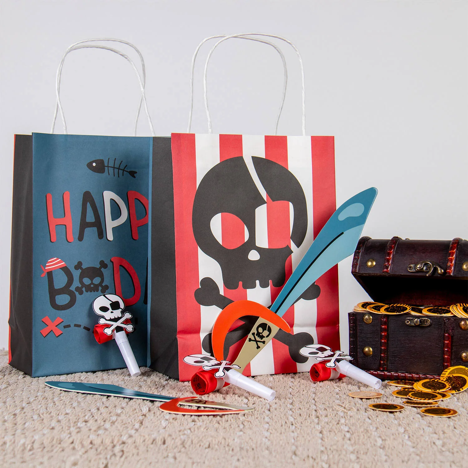 Pirate Party/Gift Paper Bags (20x27 cm) - Image 5