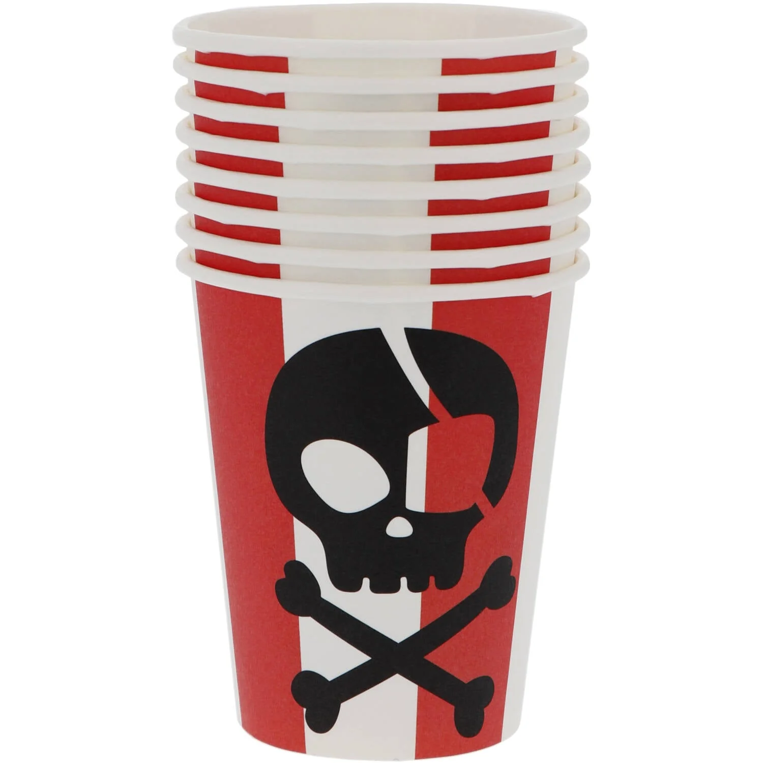 Pirate Party Paper Cups (Pack of 8) - Image 2