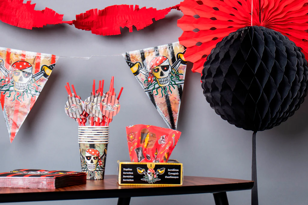 Pirate Party Paper Cups (Pack of 8) - Image 4