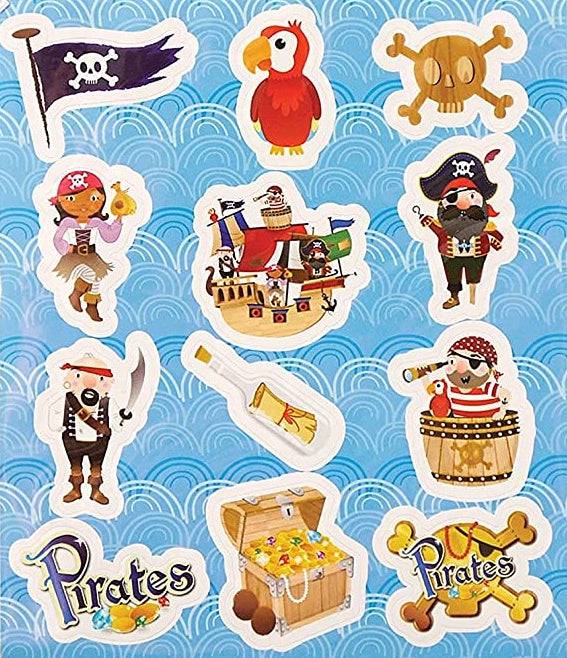 Pirate Sticker Sheets
