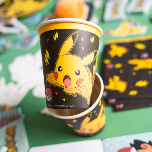 Pokemon Paper Cups 237ml Pack of 8 - Image 2