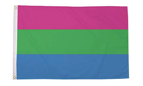 Polysexual Pride Premium Quality Flag (5ft x 3ft)