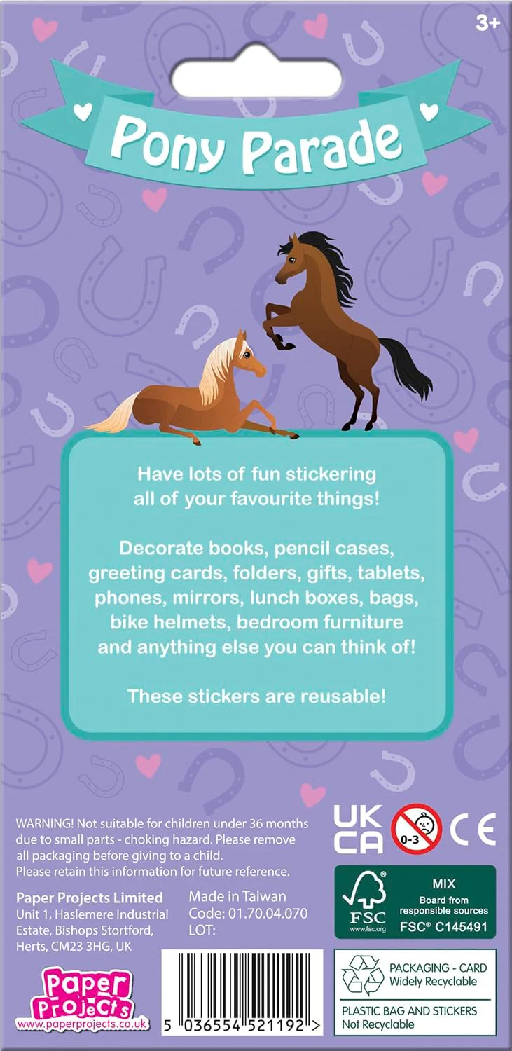 Pony Sparkle Stickers Sheet - Image 2