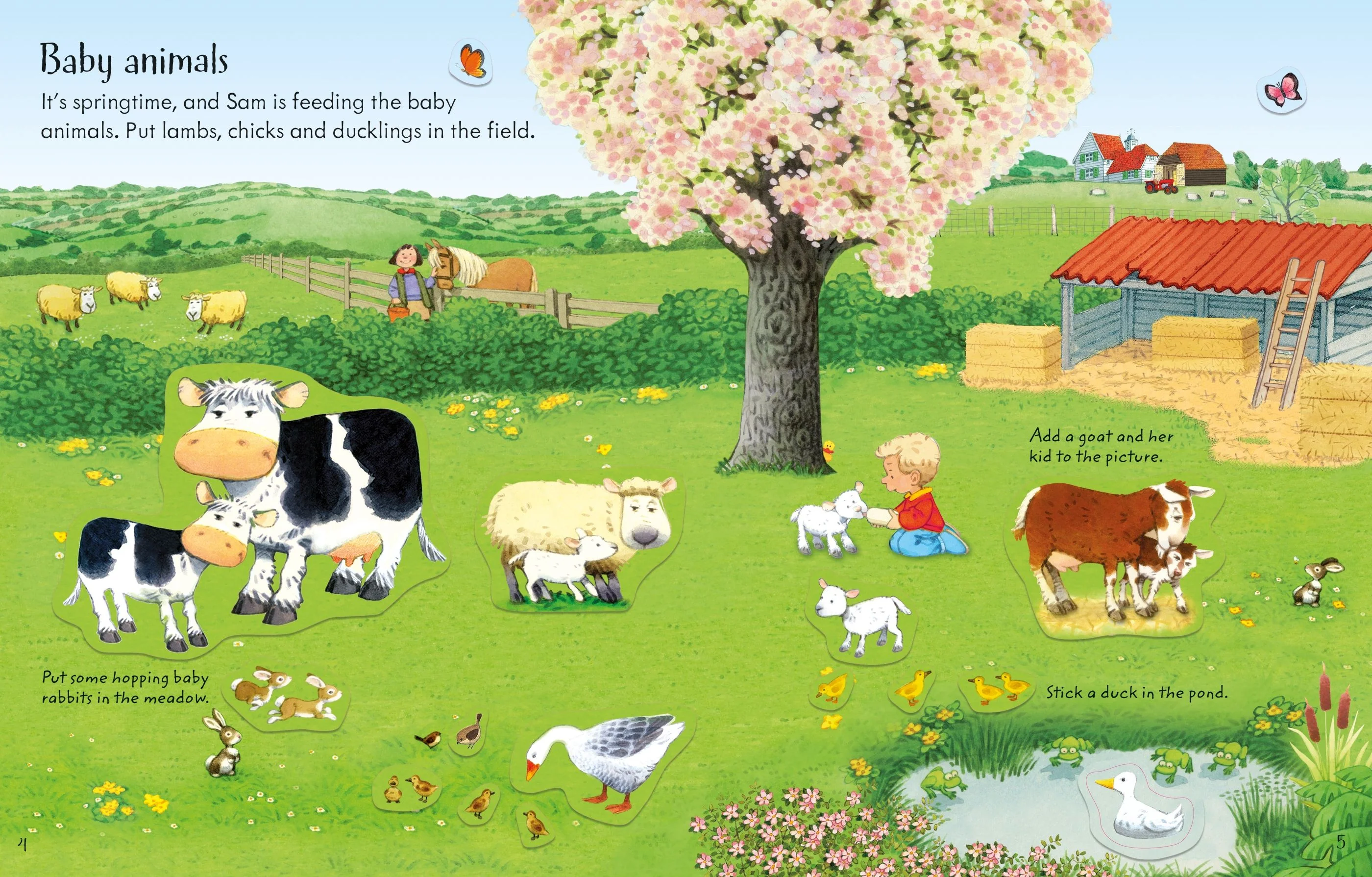 Poppy and Sam's Animals Sticker Book - Image 4