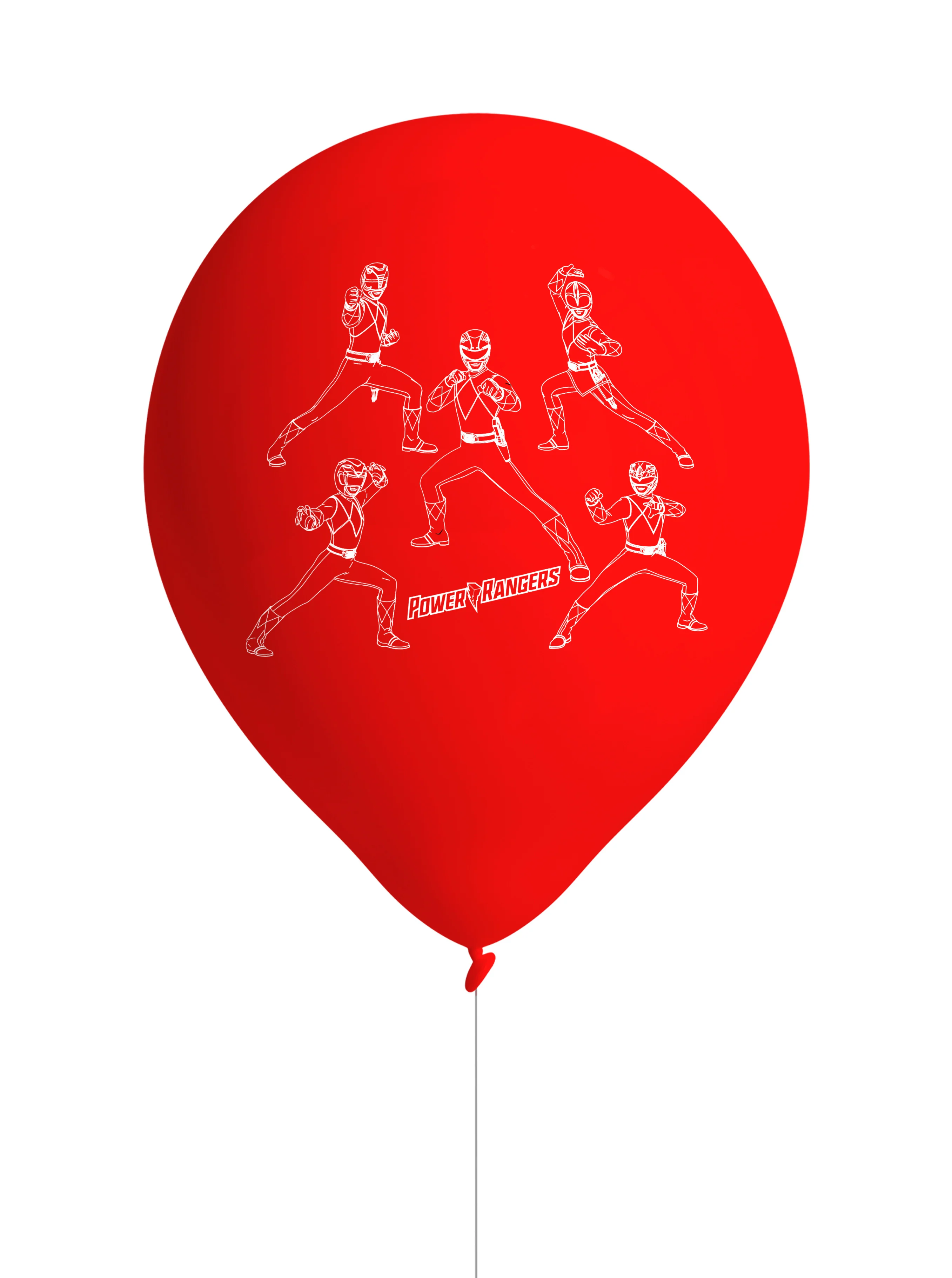 Power Rangers Latex Birthday Party Balloons (Pack of 8) - Image 4