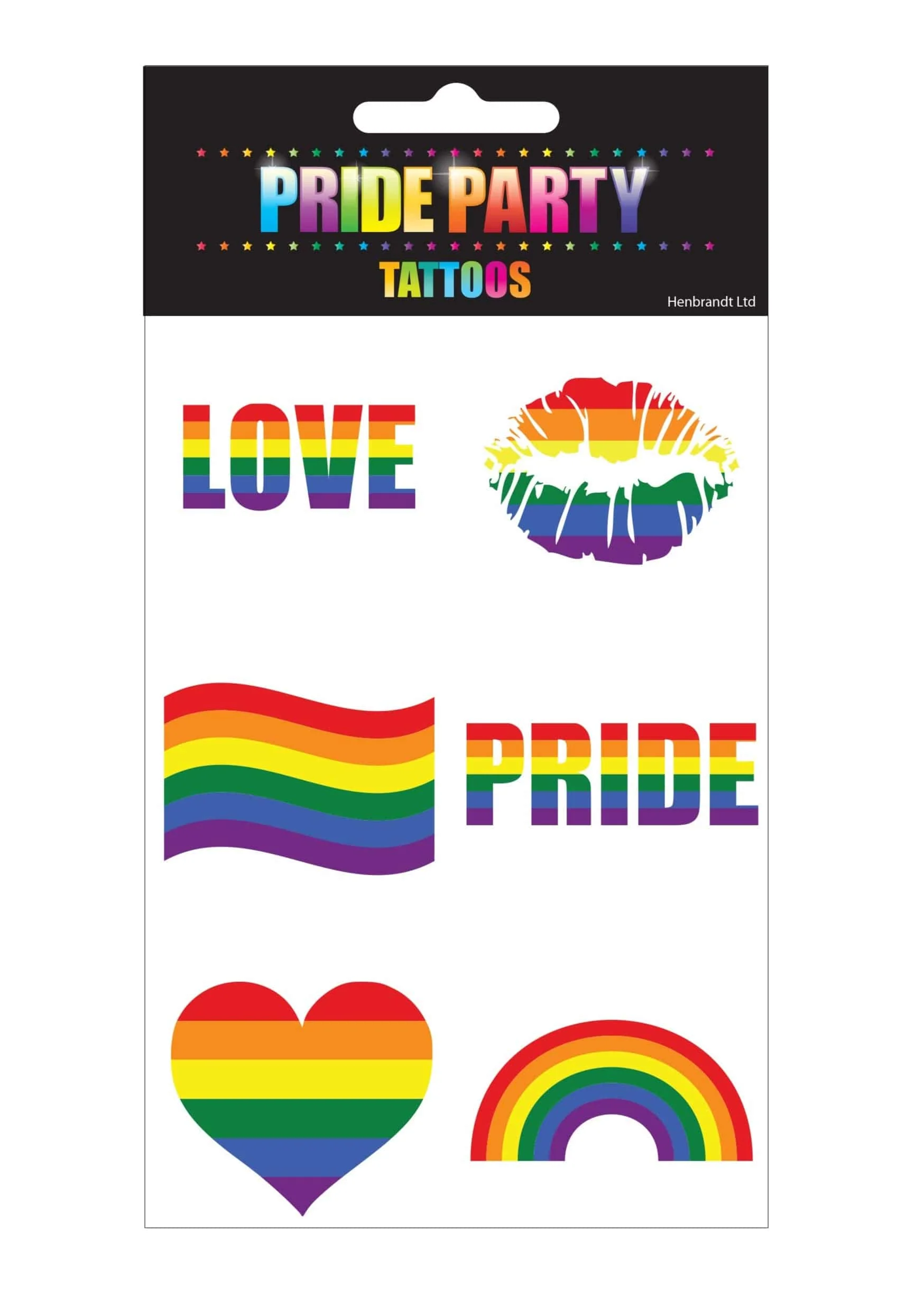 Pride Temporary Tattoos - Image 3