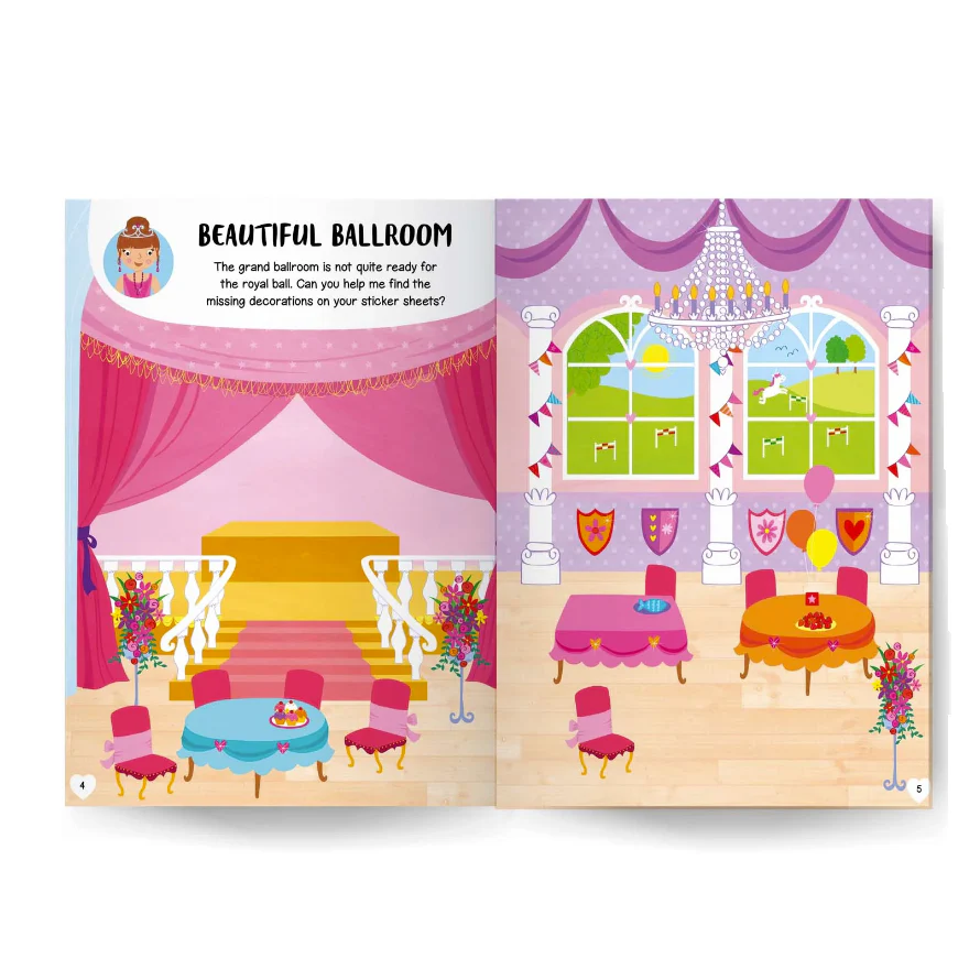 Princess Doll’s House Sticker Book - Image 2
