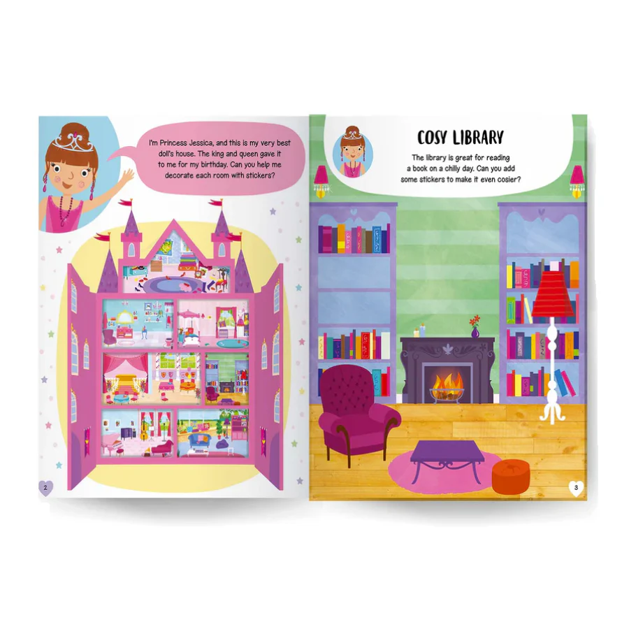 Princess Doll’s House Sticker Book - Image 3
