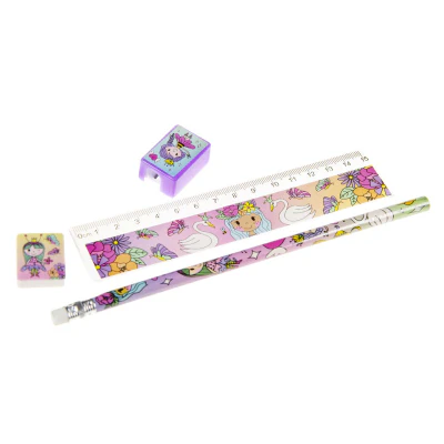 Princess Four Piece Stationery Set - Image 2